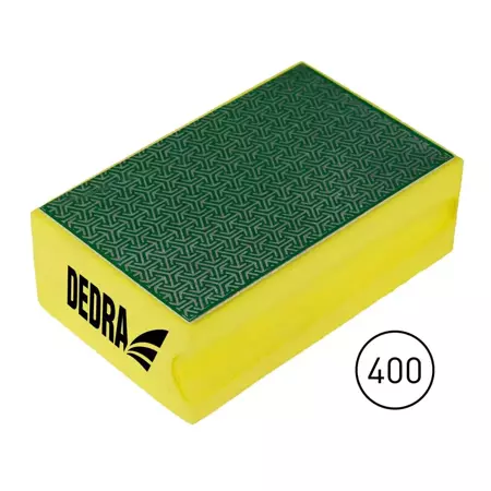 Диамантен блок за ръчно шлайфане DEDRA FG0400 градиране 400