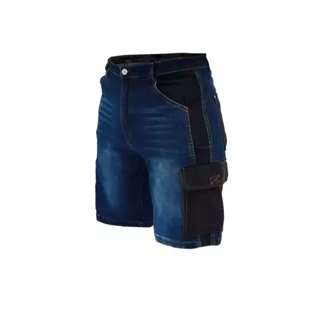 Къси дънкови панталони, къси работни дънки, дънкови панталони DEDRA BH45ST-S 280g/m2, размер S