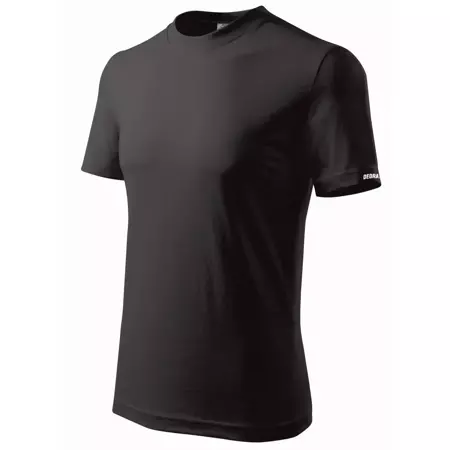 Мъжка тениска DEDRA BH5TB-L L, черна, 100% памук