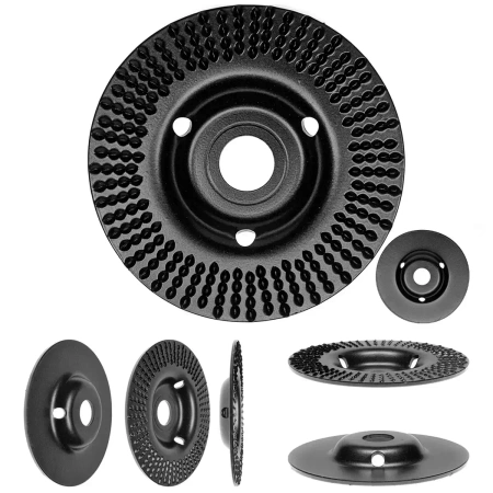 DEDRA F692002 125mm recessed rasp wheel, gradation II (higher gradation ...
