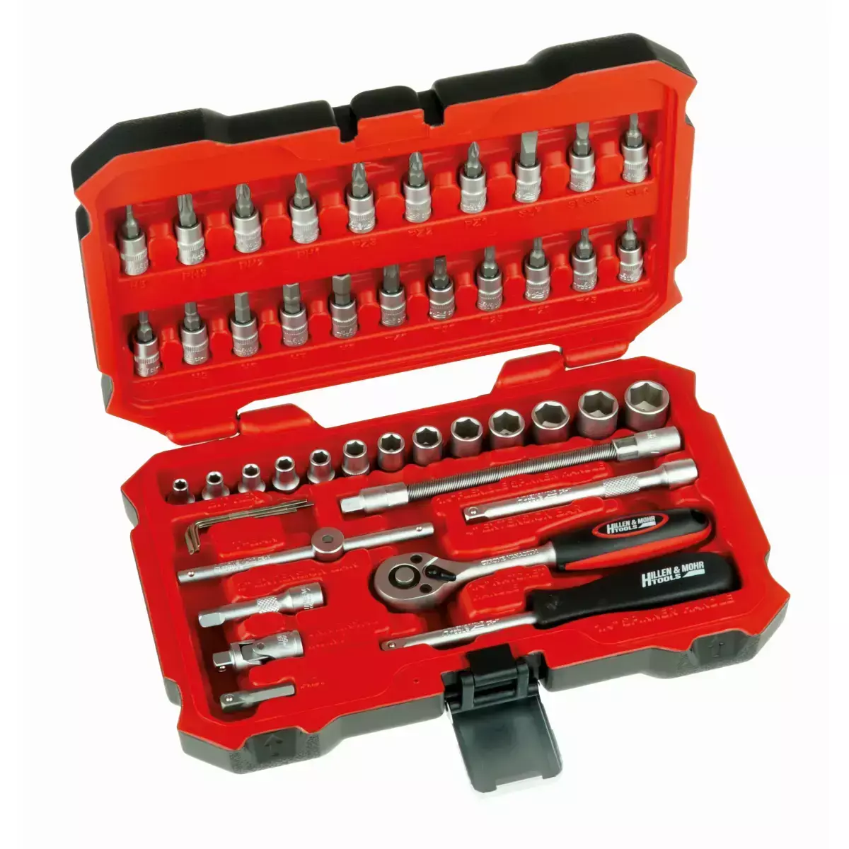 Socket set 46pcs 46 | dedra.pl