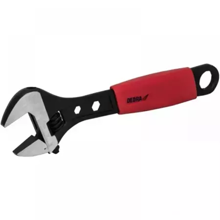 Adjustable wrench 250mm, plastic handle