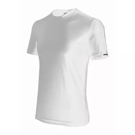 DEDRA men's t-shirt BH5TW-L L, white, 100% cotton