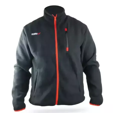 Fleece jacket 300g/m2, size M, black color