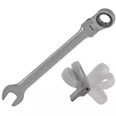 Flexible ratchet wrench CrV 10 mm