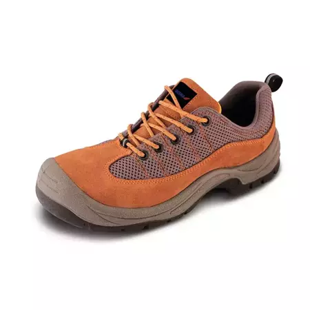 Safety shoes P3, suede leather, size: 45, cat.S1 SRC