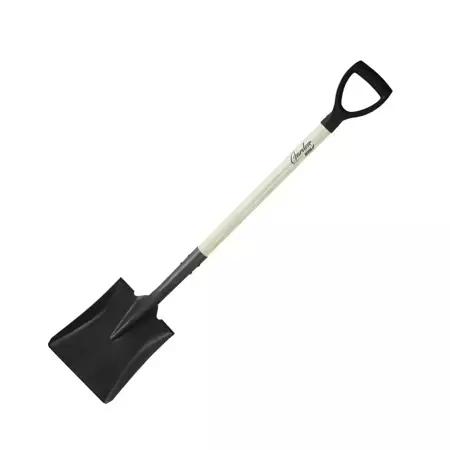 Sand shovel with wooden handle, with D handle 120cm