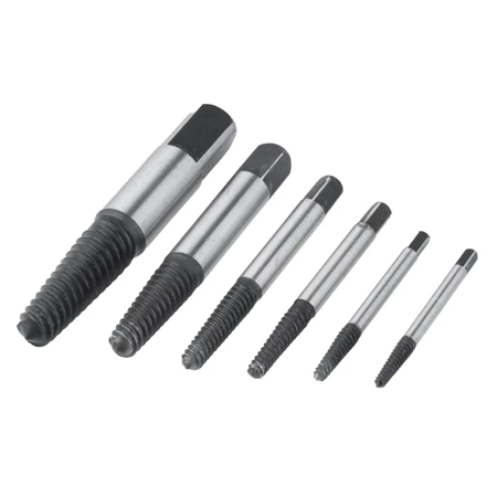 Screw extractors set of 6pcs, DEDRA 06A200