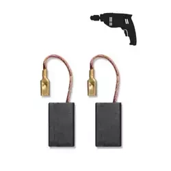 DEDRA elektrografīta birstes YSG026 urbjmašīnām DED7957,DED7958k,DED7959