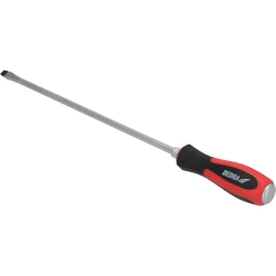 Go through screwdriver slotted 8x300mm, CrV steel