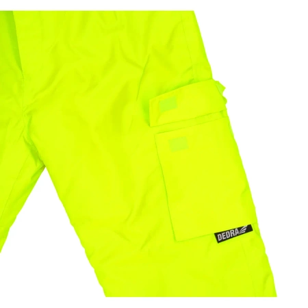 DEDRA BH80SP1-XXL podložene hlače, velikost XXL, rumene barve