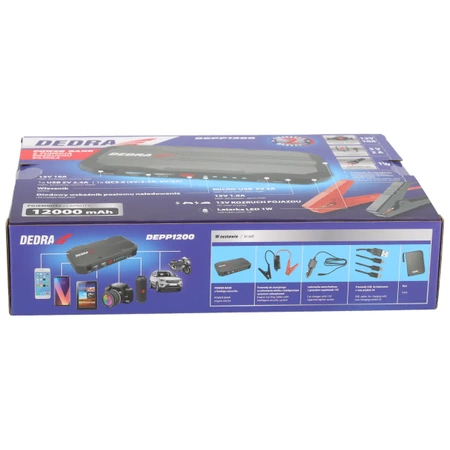 Powerbank cu functia de pornire a motorului de 12000mAh