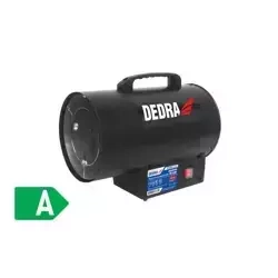 Газовый обогреватель 15 кВт, черный DEDRA DED9941A