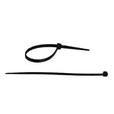 Balti nailona pievilkšanas stieples DEDRA 11AC36142 3,6x140mm (100gab.)