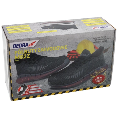 Pantofi de protecție a muncii, DEDRA BH9M82Z-39, mărimea 39, cat.O1 SRC