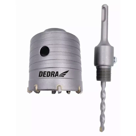 DEDRA DED1505-D 65 мм корончатое сверло HM с SDS+