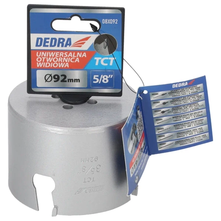 DEDRA TCT univerzalna vrtalna žaga 08X092 92 mm 5/8''