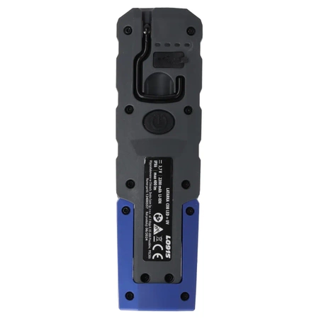 Ліхтар COB LED + SMD LED + UV, 400lm, гачок, магніт, DEDRA L0915