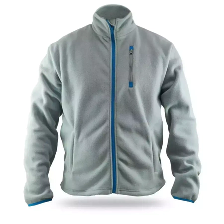 Fleece jacket 300g/m2, size S, grey color