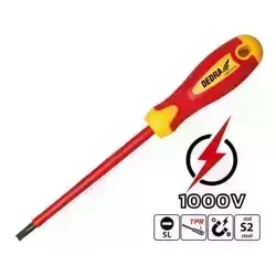 Screwdriver in isolation slotted 5.5x125mm