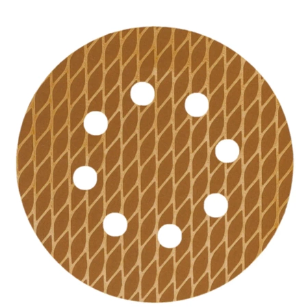 Discuri abrazive anti-înfundare 125mm, #120, Velcro, set de 5 buc, DED7947R04