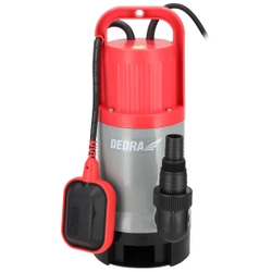 Garden DEDRA DED8844 Погружной насос для чистой и грязной воды 1000 Вт, напор 7 м, шнур 10 м