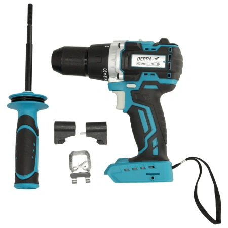 DEDRA SAS+ALL Mașină de găurit, șurubelniță fără perii de 18V DEDRA SAS+ALL DED7139 85Nm