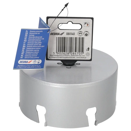 Otwornica uniwersalna TCT DEDRA 08X140 140mm 5/8''