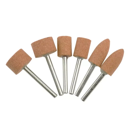 Brúsne kamene, súprava 6 ks