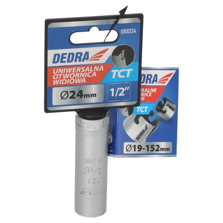 DEDRA универсальная TCT пила 08X024 24 мм 1/2''