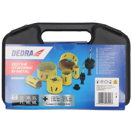 DEDRA bimetallist augusaha komplekt 08WZ01 8tk