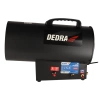 Газовый обогреватель 12-30 кВт, черный DEDRA DED9946