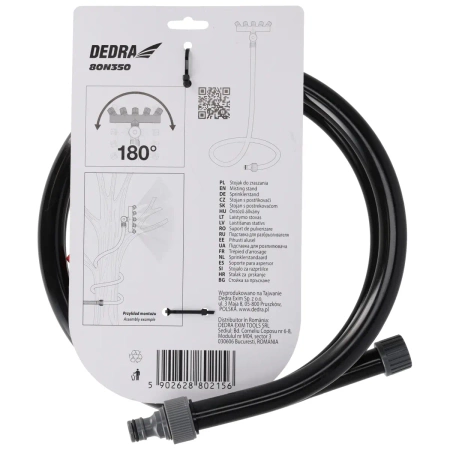 Suport de stropire GARDEN DEDRA 80N350, flexibil, portabil, 5 duze, ceață