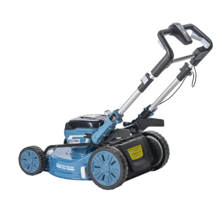 Sada DEDRA SAS+ALL: Akumulátorová kosačka 2x18V DEDRA SAS+ALL DED6997X-2A5 + 2x akumulátor DED7035 a nabíjačka DED7038V