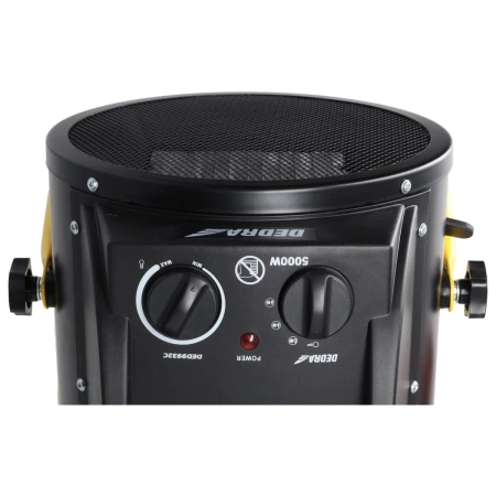 DEDRA DED9932B Електрически нагревател PTC 5,0kW, 400V, кръгъл, черен DEDRA DED9932C Керамичен нагревателен елемент