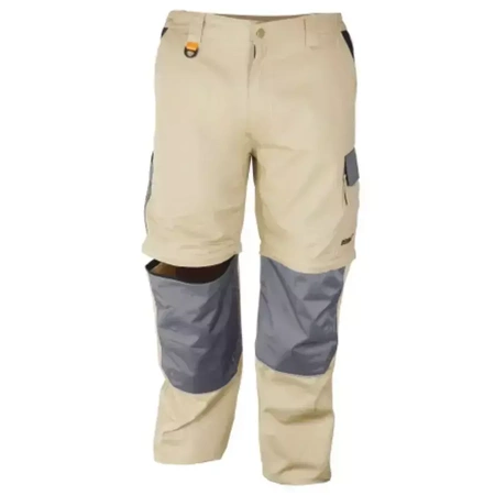 Spodnie ochronne 2 w 1 DEDRA BH41SR-XL XL/56, 100% bawełna, Cotton line 270g/m2, odpinane nogawki
