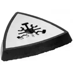 Triangular sanding pad with holes DED79456 for DED7945