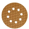 Brúsne kotúče proti upchávaniu 125 mm, č. 80, na suchý zips, sada 5 ks, DED7947R02
