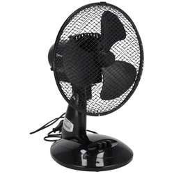 Ventilator stolní 9", černý