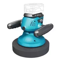 DEDRA SAS+ALL 18V akkumulátoros excentrikus rotációs polírozó DED7084 250mm