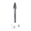 DEDRA 07F661 špičatý fréza G10x20mm, stopka 6mm