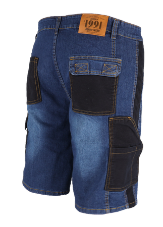 Pantaloni scurti, blugi, mărime XL, gram.280g/m2