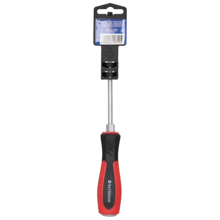 Smuginis atsuktuvas plokščias,plienas CRV 6x150mm