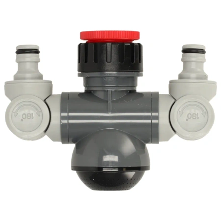 Kotna dvojna priključitev za pipo 1/2"-3/4", kartica, GARDEN DEDRA 80N008K