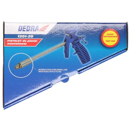 DEDRA 1201-20 pištola za montažo pene za plastiko