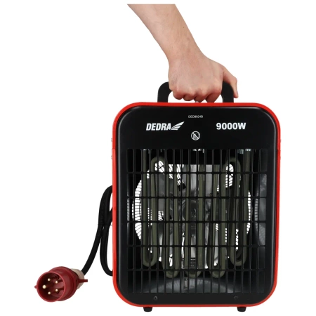 Електрически нагревател 9kW, 400V, тънък DEDRA DED9924B
