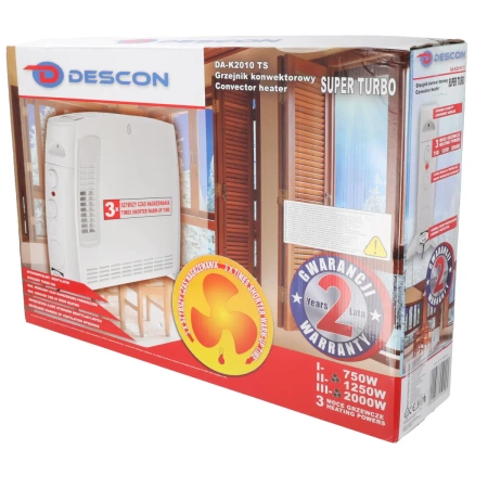 Convector heater 2000W Super Turbo