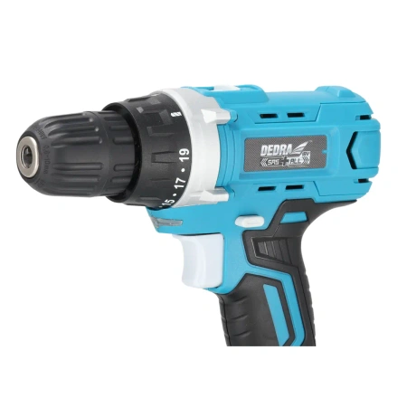 Акумуляторний дриль-шуруповерт, 18 В, DEDRA SAS+ALL DED7040 35 Нм, 10 мм, 2-швидкісний