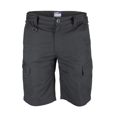 Radne kratke hlače, kratke radne hlače, DEDRA BH31BST-LD, rip-stop + spandex, veličina LD, težina 220g/m2, sive
