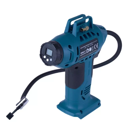 Kompressor, püstolipump 18V juhtmeta DEDRA SAS+ALL DED7078LCD 11Bar, LCD-ekraaniga